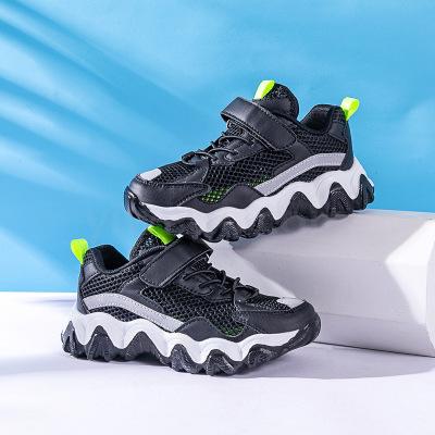 Wave soles mesh shoes 2020 summer new hollowed-out shoes single mesh girls casual shoes Breathable sneakers a replacement hair