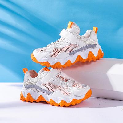 Wave soles mesh shoes 2020 summer new hollowed-out shoes single mesh girls casual shoes Breathable sneakers a replacement hair