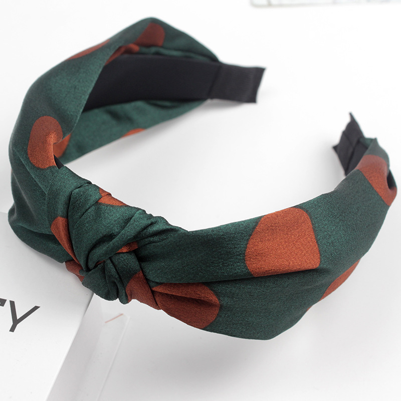 Korean New High-End All-Match Big Wave Color Cross-Knotted Wide Brim Hair Band Headband Korean Hair Accessories Head Buckle Ladies Korean New High-End All-Match Big Wave Color Cross-Knotted Wide Brim Hair Band Headband Korean Hair Accessories Head Buckle Ladies