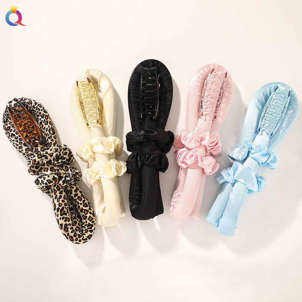 Qiyue New Amazon Lazy Sleep Foam Sponge No Heat Hair Curler Big Wave Hair Curler Factory Wholesale Qiyue New Amazon Lazy Sleep Foam Sponge No Heat Hair Curler Big Wave Hair Curler Factory Wholesale