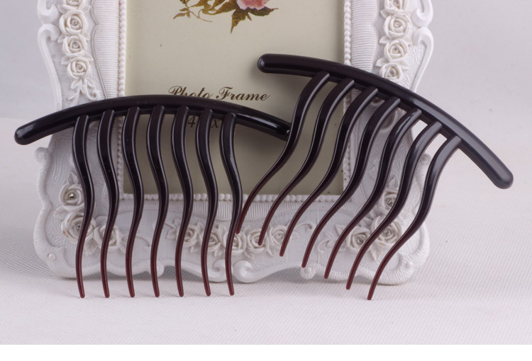 Updo Tools as Wave Tooth Seven Tooth Resin Hair Updo Comb Hair Comb Hair Tools
