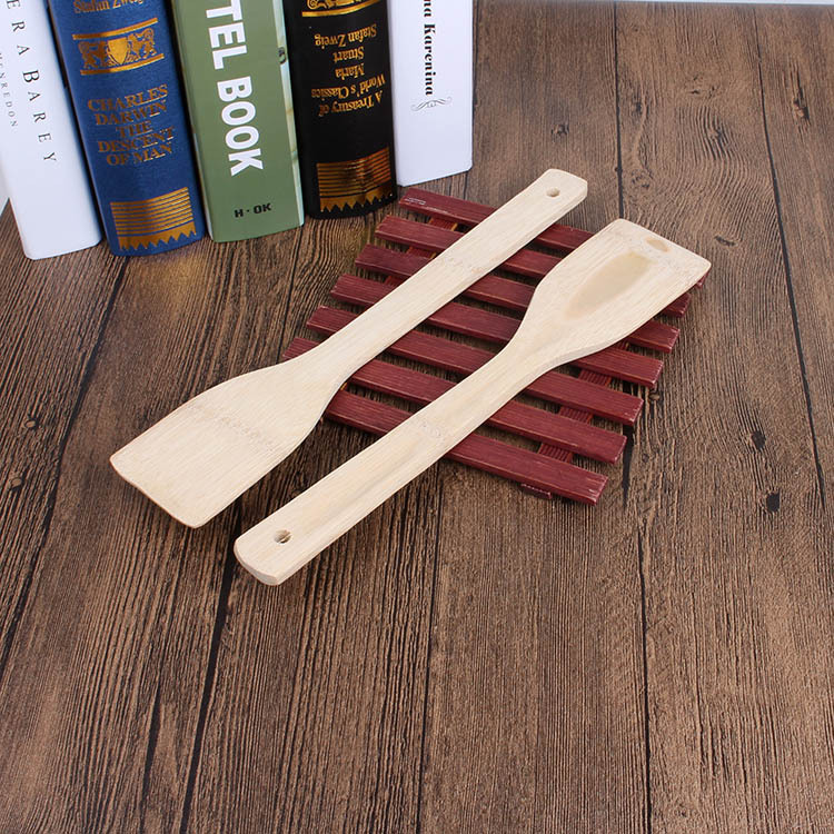 Wholesale Gift Kitchen Supplies Spatula 30cm Non-Stick Pan Special Bamboo Shovel Does Not Hurt Pan Square Bamboo Shovel Wholesale Gift Kitchen Supplies Spatula 30cm Non-Stick Pan Special Bamboo Shovel Does Not Hurt Pan Square Bamboo Shovel