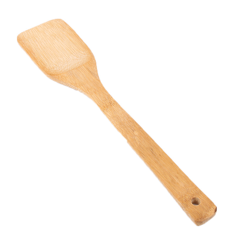 Wholesale Gift Kitchen Supplies Spatula 30cm Non-Stick Pan Special Bamboo Shovel Does Not Hurt Pan Square Bamboo Shovel