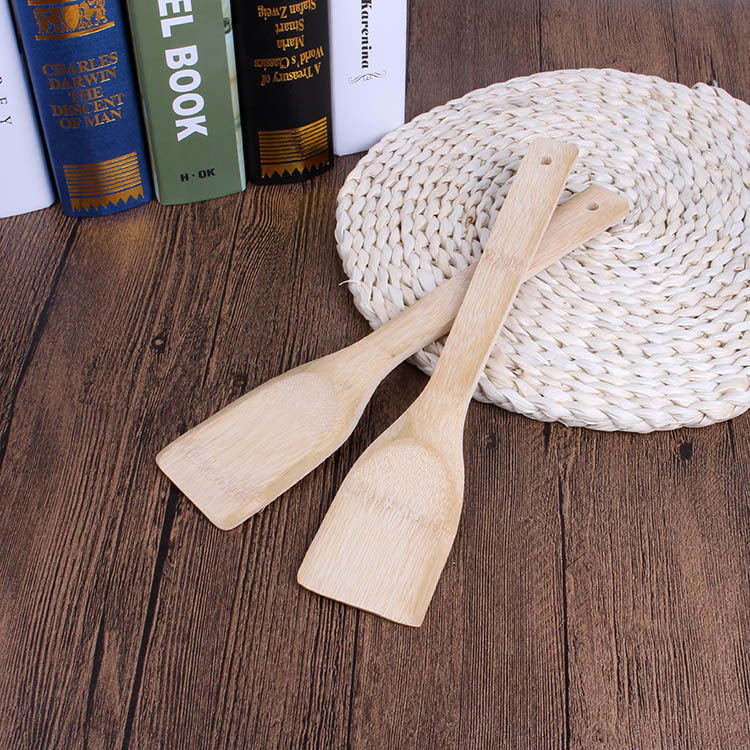 Wholesale Gift Kitchen Supplies Spatula 30cm Non-Stick Pan Special Bamboo Shovel Does Not Hurt Pan Square Bamboo Shovel Wholesale Gift Kitchen Supplies Spatula 30cm Non-Stick Pan Special Bamboo Shovel Does Not Hurt Pan Square Bamboo Shovel
