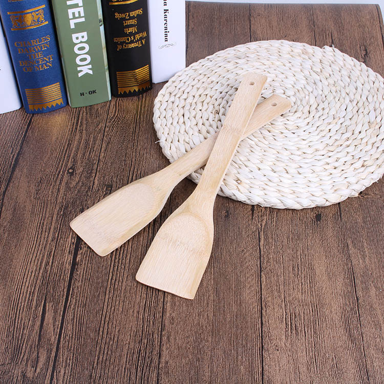 Wholesale Gift Kitchen Supplies Spatula 30cm Non-Stick Pan Special Bamboo Shovel Does Not Hurt Pan Square Bamboo Shovel Wholesale Gift Kitchen Supplies Spatula 30cm Non-Stick Pan Special Bamboo Shovel Does Not Hurt Pan Square Bamboo Shovel
