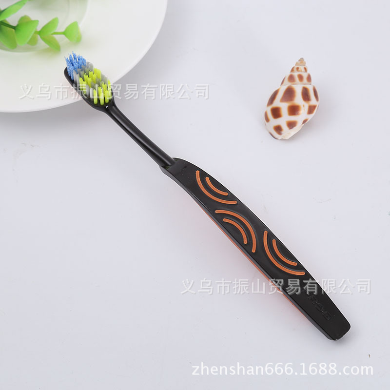 Frog QN168B-C2 German Imported Spiral Bristle Wave Shape Super Clean Medium Hair Toothbrush Frog QN168B-C2 German Imported Spiral Bristle Wave Shape Super Clean Medium Hair Toothbrush