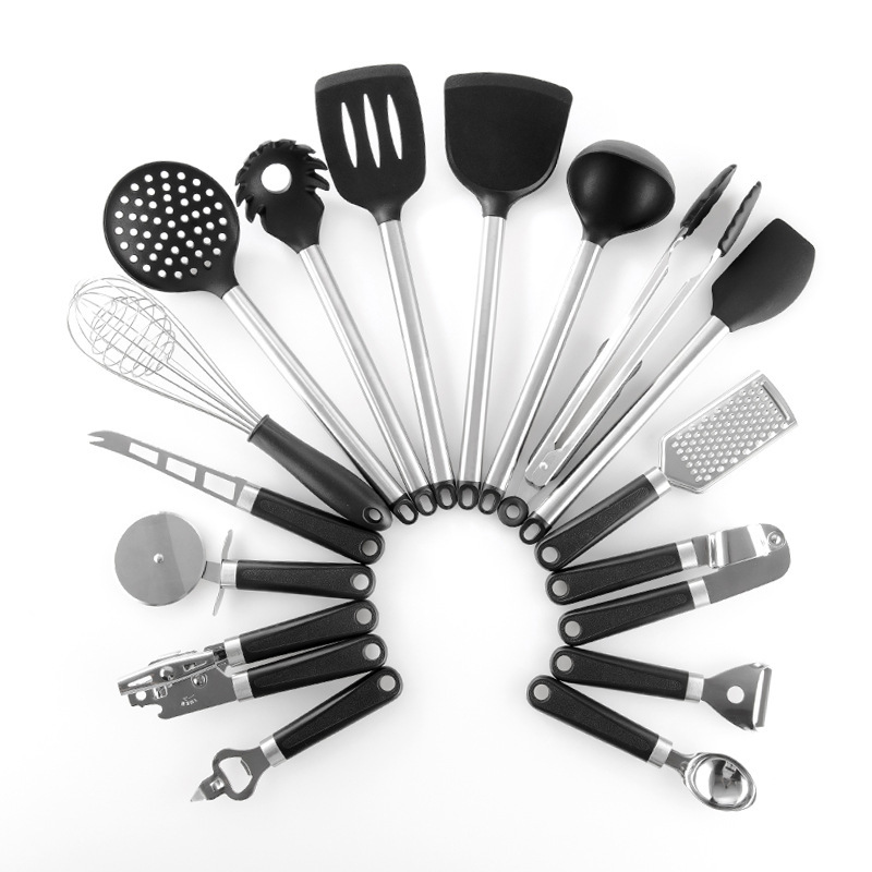 Kitchenware Set 16-Piece Kitchen Gadget Cooking Silicone Kitchen Spatula Bottle Opener