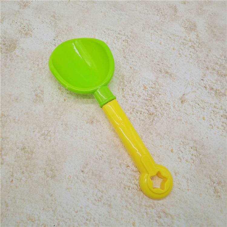 7-Piece Set Spatula Set Children's Beach Plastic Toy Bucket Children's Sand Castle Barreled Water Bucket Fish Catching Bucket