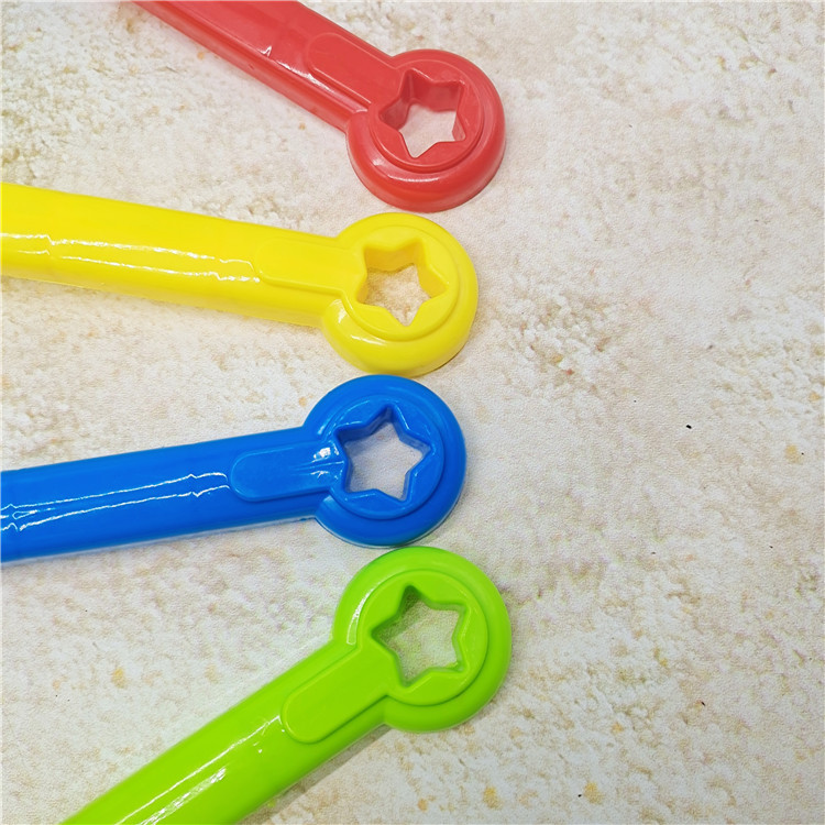 7-Piece Set Spatula Set Children's Beach Plastic Toy Bucket Children's Sand Castle Barreled Water Bucket Fish Catching Bucket