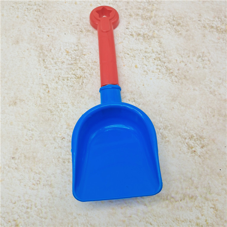 7-Piece Set Spatula Set Children's Beach Plastic Toy Bucket Children's Sand Castle Barreled Water Bucket Fish Catching Bucket