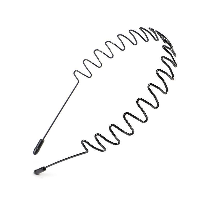 Headband Trendy Korean Oil Head Men&#039;s Sports Barrettes Big Back Invisible Hair Band Female Face Wash Wave Hairpin