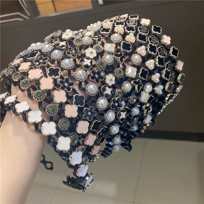 Fairy Headband for Women Hairpin for Hair Washing Summer Wave Headband Summer Advanced Hair Patch Internet Celebrity 2021 New Fairy Headband for Women Hairpin for Hair Washing Summer Wave Headband Summer Advanced Hair Patch Internet Celebrity 2021 New