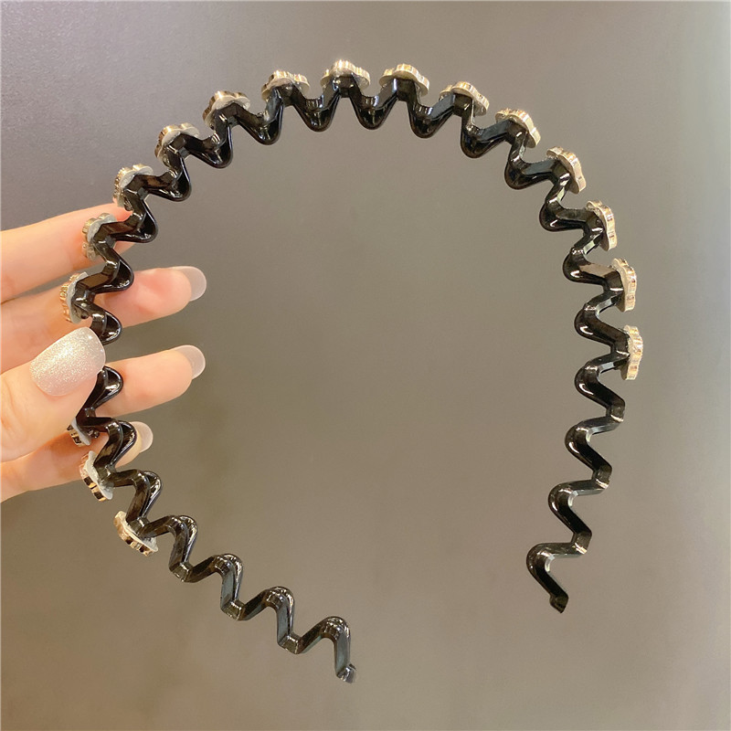 Fairy Headband for Women Hairpin for Hair Washing Summer Wave Headband Summer Advanced Hair Patch Internet Celebrity 2021 New Fairy Headband for Women Hairpin for Hair Washing Summer Wave Headband Summer Advanced Hair Patch Internet Celebrity 2021 New