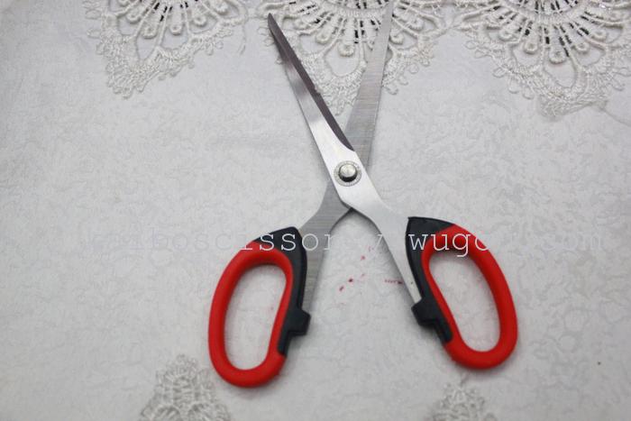 Factory direct c small scissors household scissors soft handle KB222