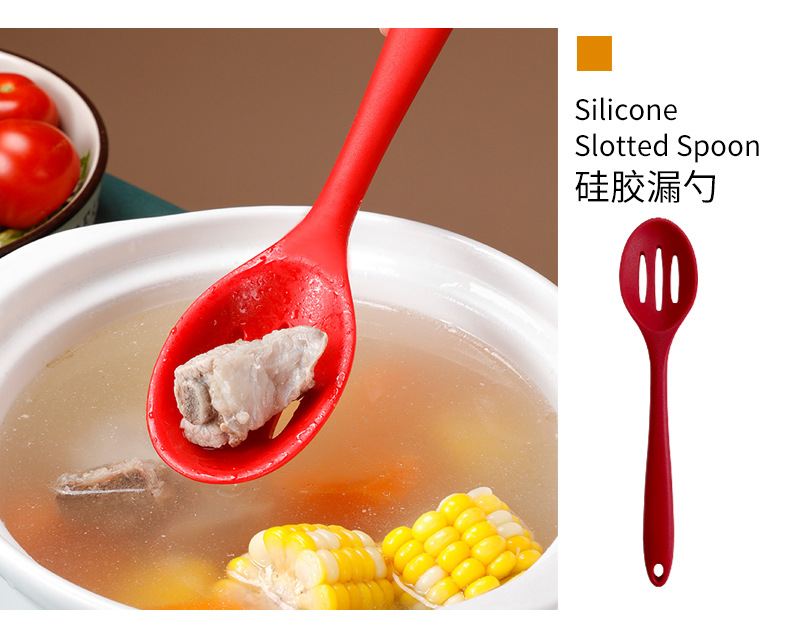 All-Inclusive Silicone Kitchenware Set Spatula Chinese Shovel Integrated Rice Spoon Soup Spoon Fence Powder Claw Leakage 8-Piece Set All-Inclusive Silicone Kitchenware Set Spatula Chinese Shovel Integrated Rice Spoon Soup Spoon Fence Powder Claw Leakage 8-Piece Set