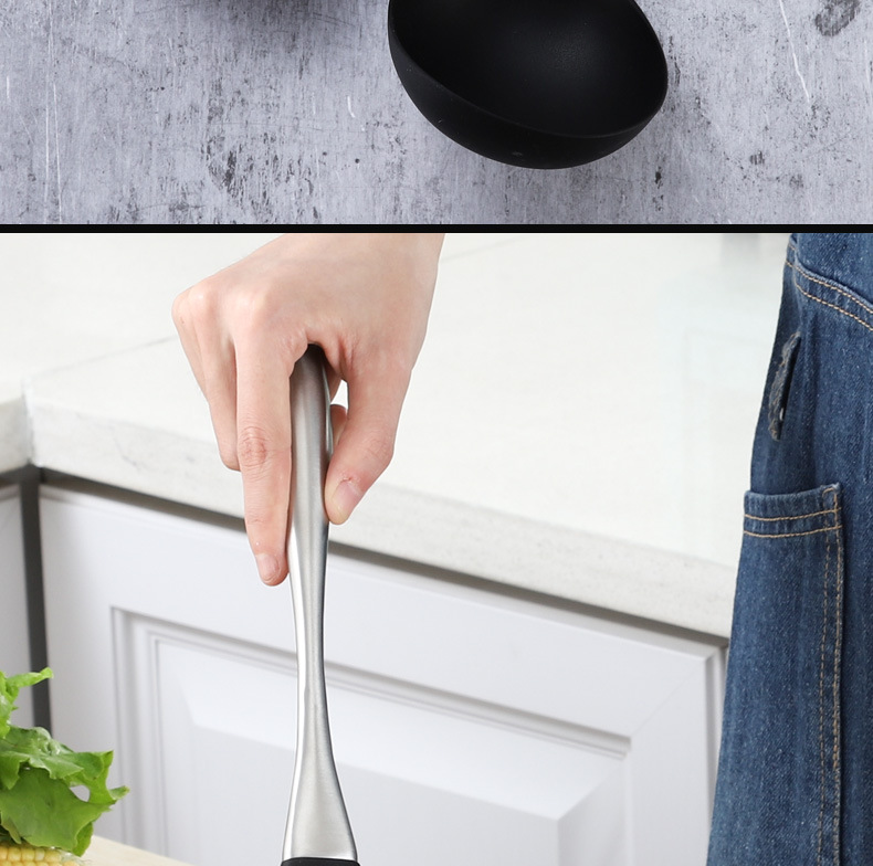 304 Spatula Silicone Spatula Spatula Non-Stick Spatula Kitchen Household Two-Piece Set Spatula Spoon High Temperature Resistant 304 Spatula Silicone Spatula Spatula Non-Stick Spatula Kitchen Household Two-Piece Set Spatula Spoon High Temperature Resistant
