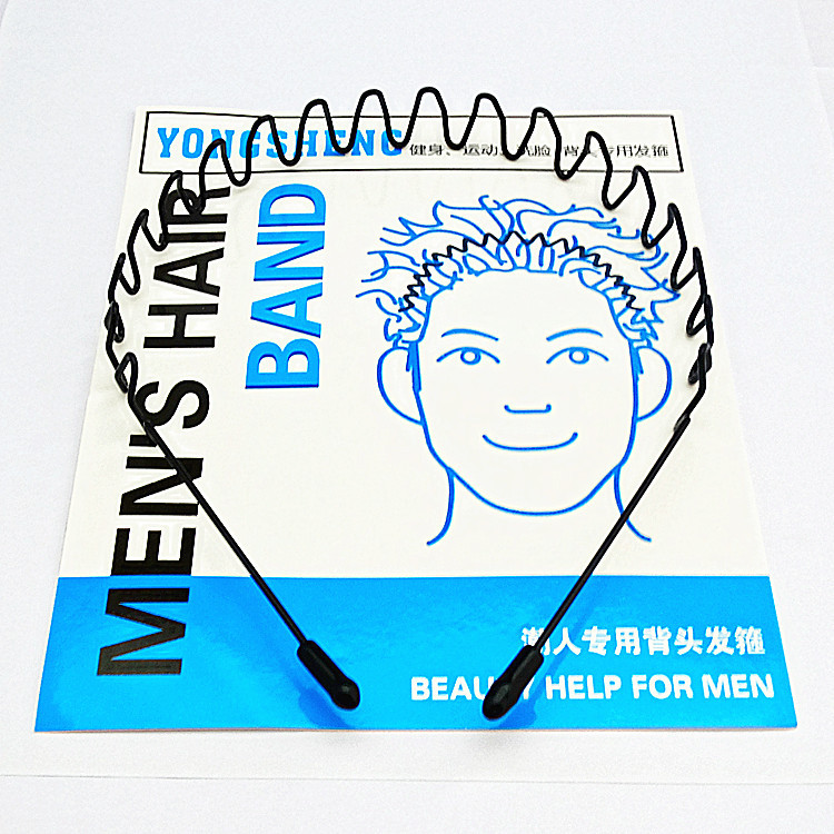 Hairband Headband Korean Invisible Sports Tide Simple Korean Style Back Head Hairband Wave Hair Clip Headdress Headband