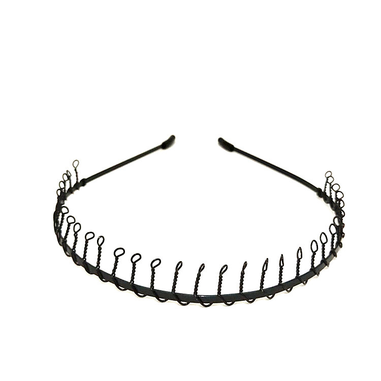 Hairband Headband Korean Invisible Sports Tide Simple Korean Style Back Head Hairband Wave Hair Clip Headdress Headband