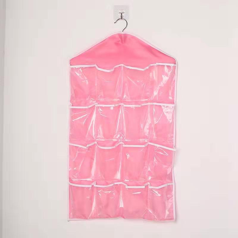 16 Grid Hanging Bag Socks Underwear Storage Classification Organizer Storage Bags behind the Door Wardrobe Storage Bag Sundries Storage Bag 16 Grid Hanging Bag Socks Underwear Storage Classification Organizer Storage Bags behind the Door Wardrobe Storage Bag Sundries Storage Bag