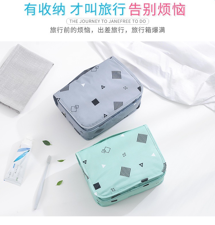 Korean Style Large Capacity Business Trip Travel Travel Waterproof Wash Bag Storage Bag Wash Supplies Storage Bag Cosmetic Bag