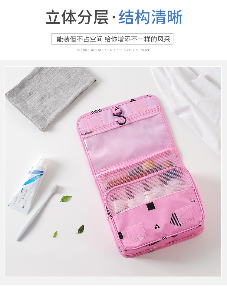 Korean Style Large Capacity Business Trip Travel Travel Waterproof Wash Bag Storage Bag Wash Supplies Storage Bag Cosmetic Bag