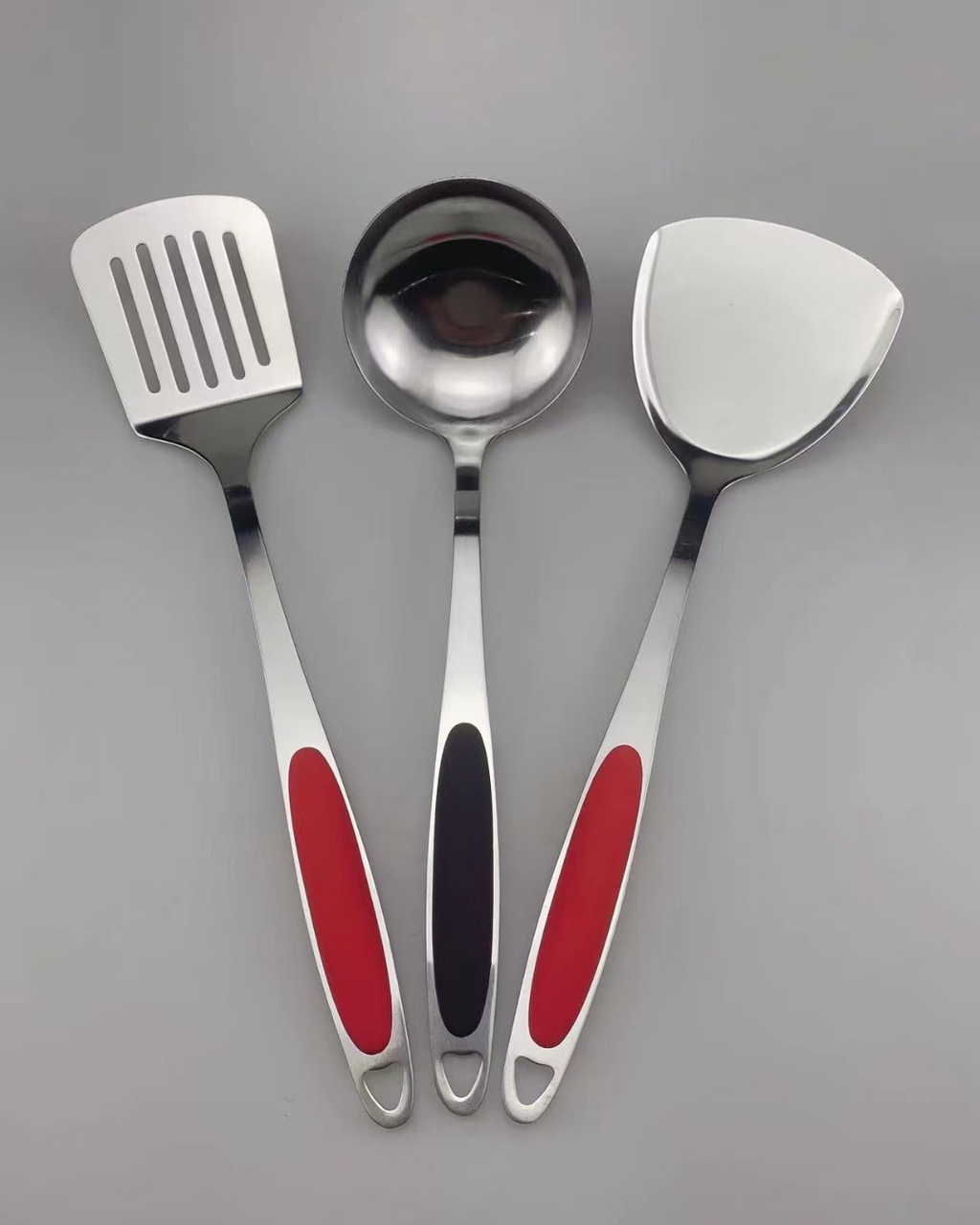 Stainless Steel Tableware Large Kitchenware Spatula and Soup Spoon Stainless Steel Tableware Large Kitchenware Spatula and Soup Spoon