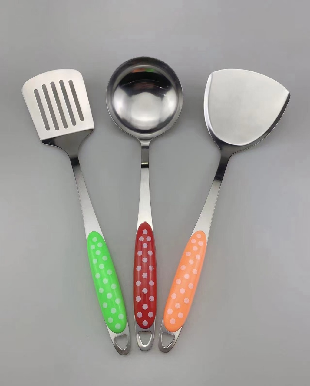 Stainless Steel Tableware Large Kitchenware Spatula and Soup Spoon Stainless Steel Tableware Large Kitchenware Spatula and Soup Spoon