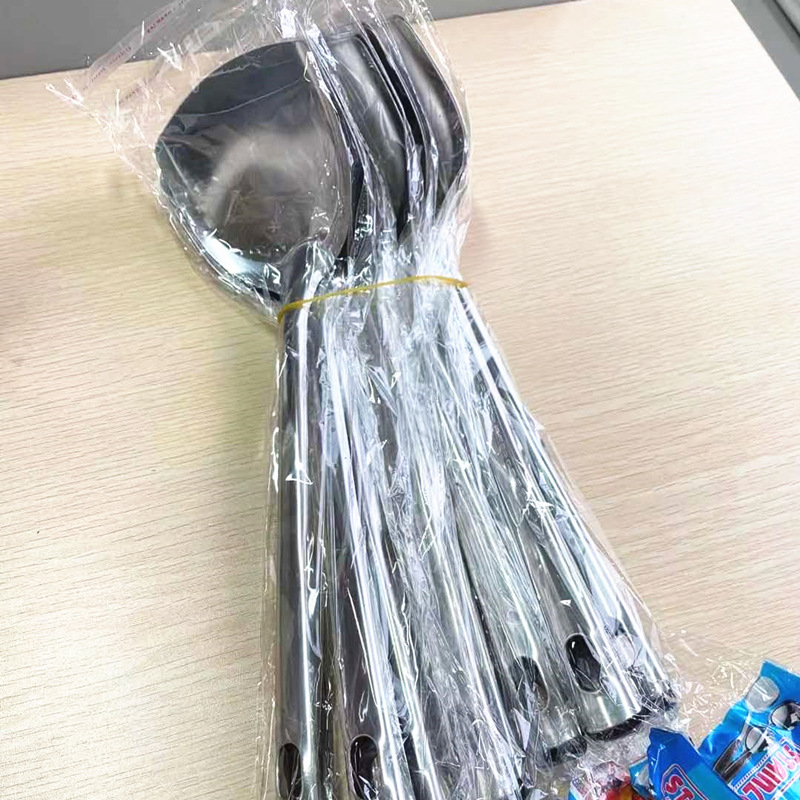 Stainless Steel Spatula Factory Direct Sales Magnetic Kitchen Utensils Spatula Stainless Steel Ladel Ten Square Shovel Household