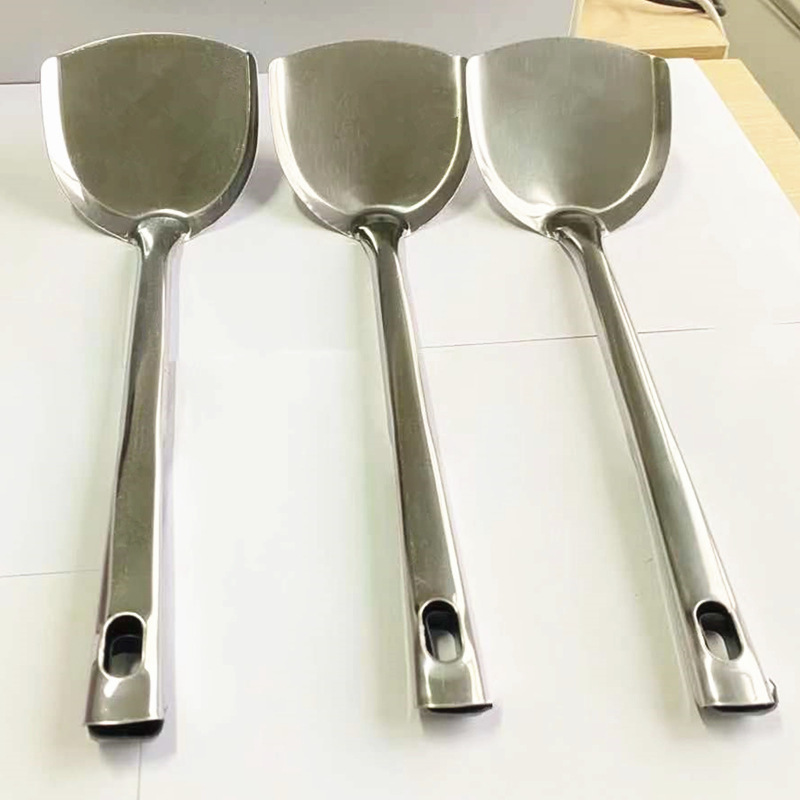 Stainless Steel Spatula Factory Direct Sales Magnetic Kitchen Utensils Spatula Stainless Steel Ladel Ten Square Shovel Household