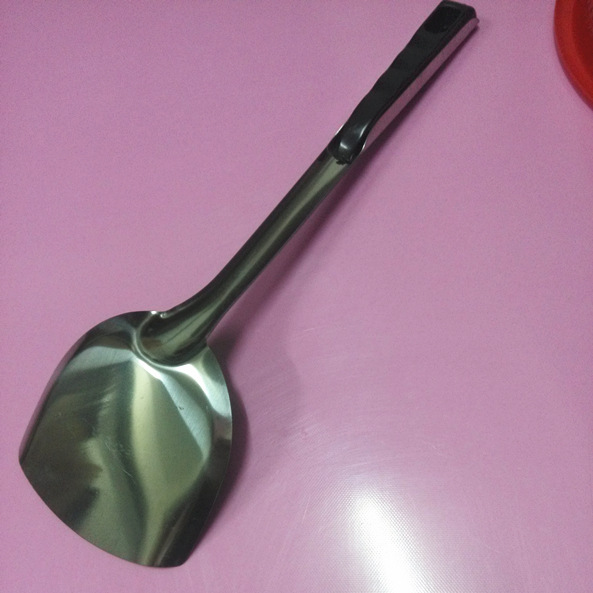 Stainless Steel Spatula Factory Direct Sales Magnetic Kitchen Utensils Spatula Stainless Steel Ladel Ten Square Shovel Household