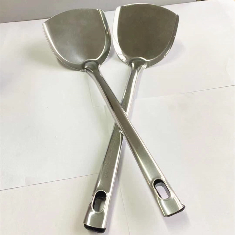 Stainless Steel Spatula Factory Direct Sales Magnetic Kitchen Utensils Spatula Stainless Steel Ladel Ten Square Shovel Household