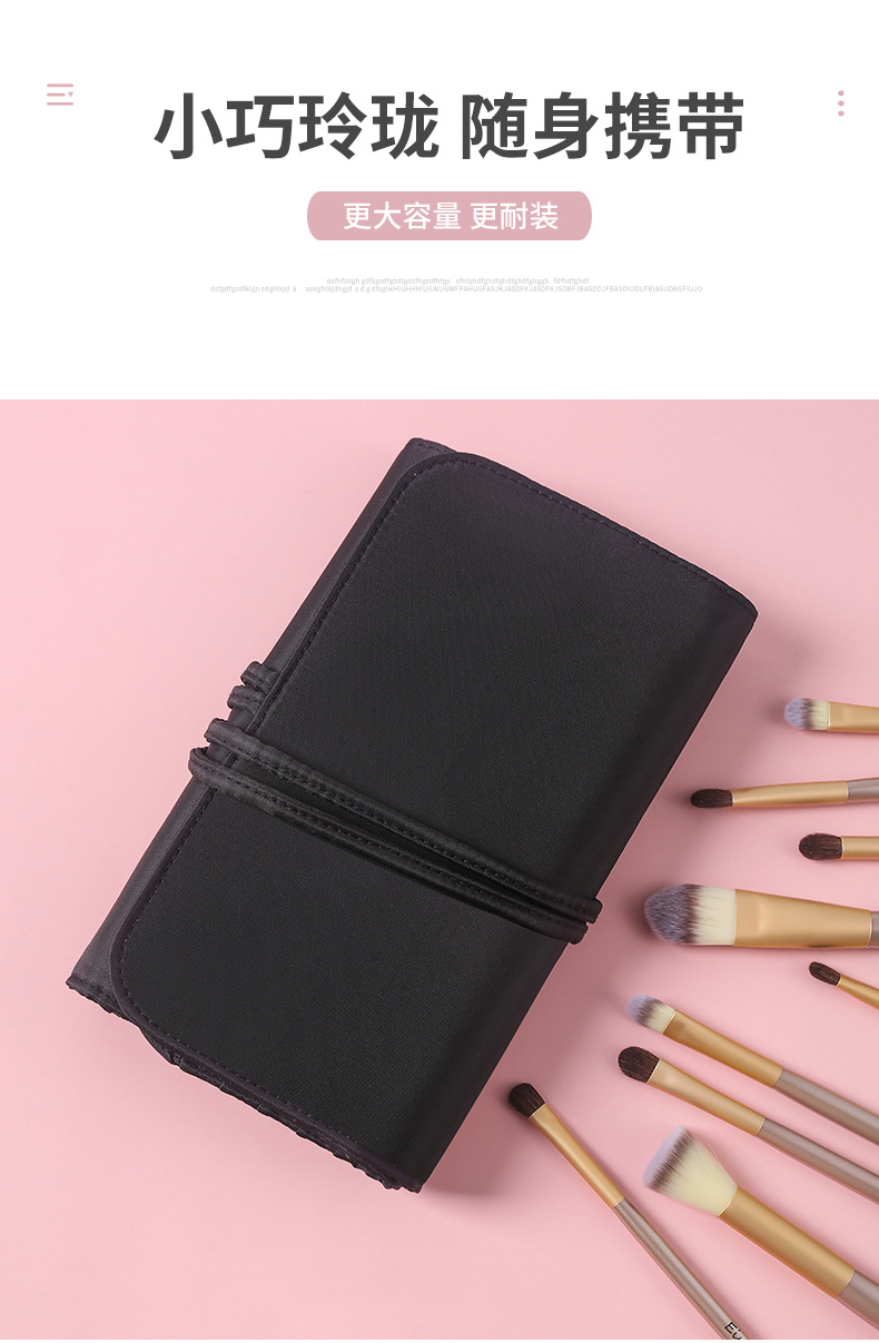 Folding Cosmetic Bag Makeup Brush Tool Storage Bag Travel Waterproof Portable Large Capacity Cosmetic Bag Folding Cosmetic Bag Makeup Brush Tool Storage Bag Travel Waterproof Portable Large Capacity Cosmetic Bag
