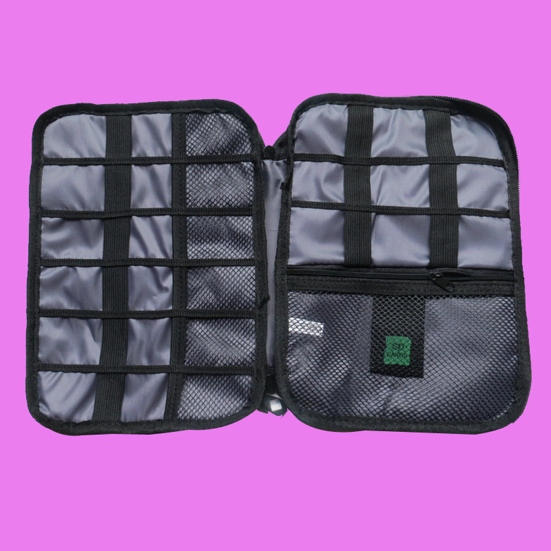 Mobile Phone Accessories Bag Data Cable Digital Storage Bag U Disk Power Bank Portable Waterproof Shockproof Organizing Bag