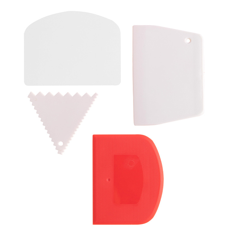 Household Doctor Blade Icing Scraper Spatula Cream Cake Rice Noodles Scraper Steamed Bread Dough Scraper Baking Tool