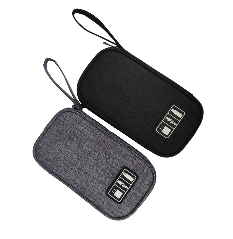 Power Bank Storage Bag Mobile Phone Data Cable Headset Storage Bag Power Bank Digital Storage Bag Factory Direct Sales