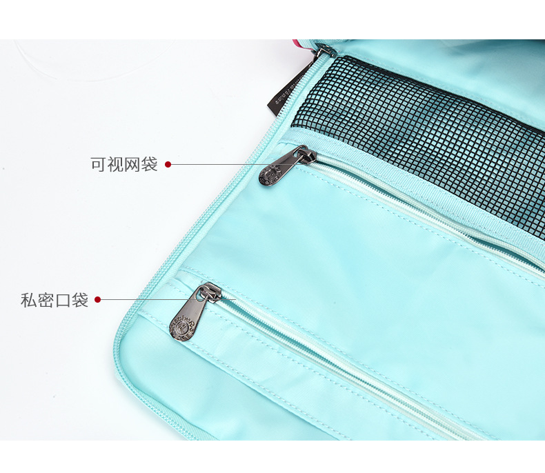 Travel toiletry bag cosmetics storage bag Travel abroad portable waterproof cosmetic bag in yiwu factory