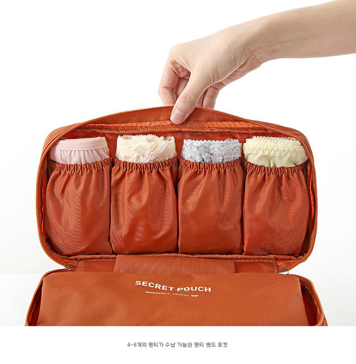 Factory Direct Sales Bra Bag Multifunctional Underwear Underwear Storage Bag Portable Travel Makeup Wash Organizing Bag