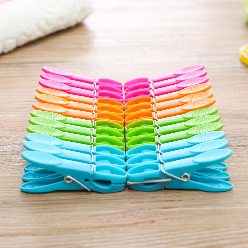 Plastic Peg Windproof Clothes Clip Travel Plastic Clip Clothes Pin Casual Clip