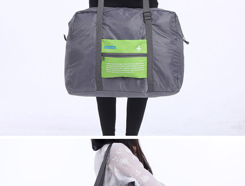 Korean Style High Quality Large Capacity Luggage Portable Waterproof Nylon Folding Travel Storage Bag Buggy Bag Korean Style High Quality Large Capacity Luggage Portable Waterproof Nylon Folding Travel Storage Bag Buggy Bag