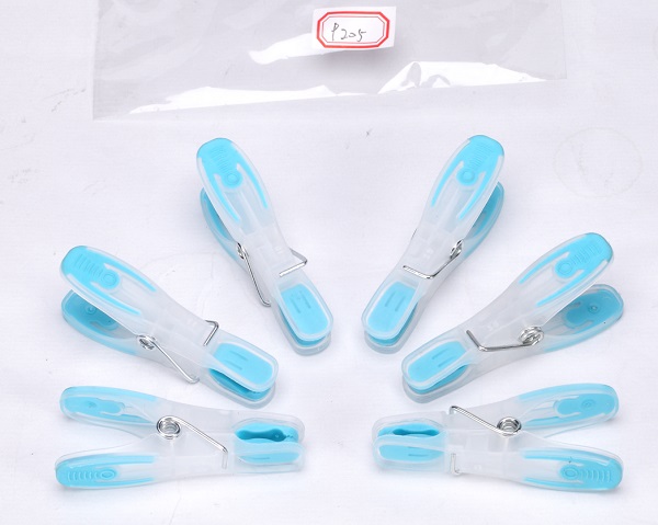 Natlin Plastic clip Household Plastic Clothes Clip Fashion color Size:70*16*11/27mm