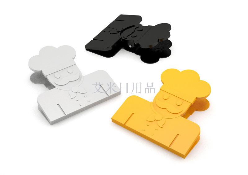 BYT-3 red panda plastic clip cartoon clip creative kitchen food cute cartoon seal clip