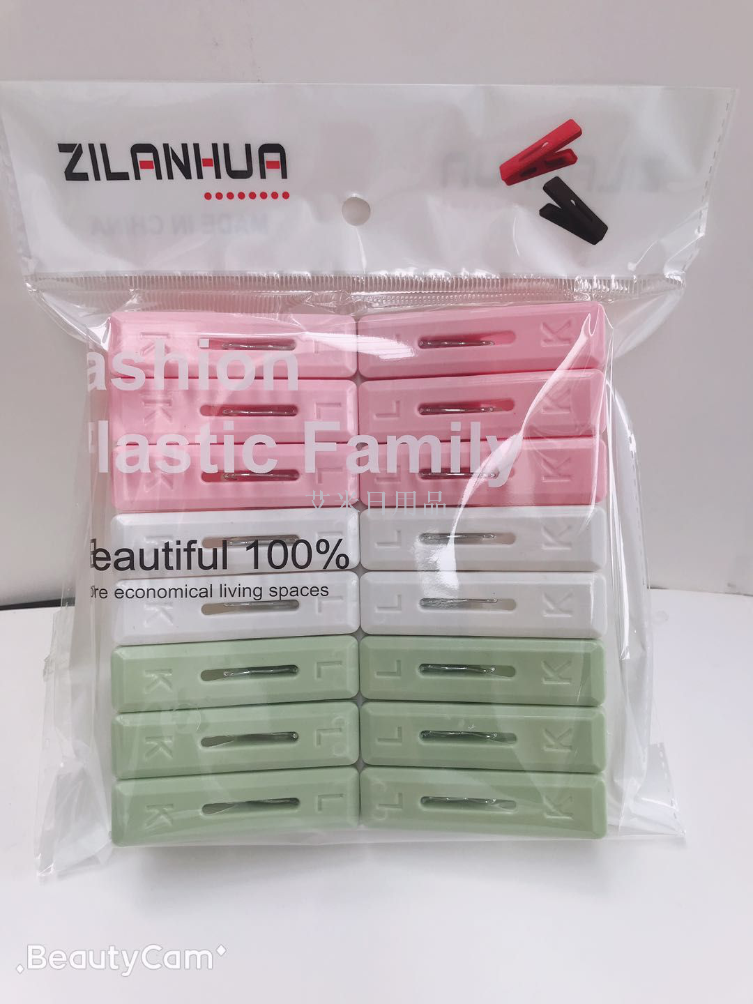 Zlh-9013-16 Windproof plastic clip clothes socks underwear hanging clip sheets non-slip