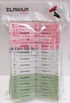 Zlh-9013-16 Windproof plastic clip clothes socks underwear hanging clip sheets non-slip