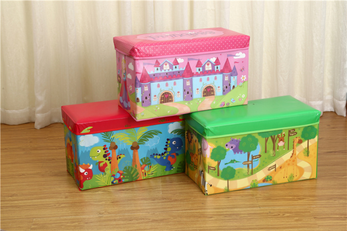 Lai Ge home exquisite cartoon version increase waterproof folding stool Lai Ge home exquisite cartoon version increase waterproof folding stool