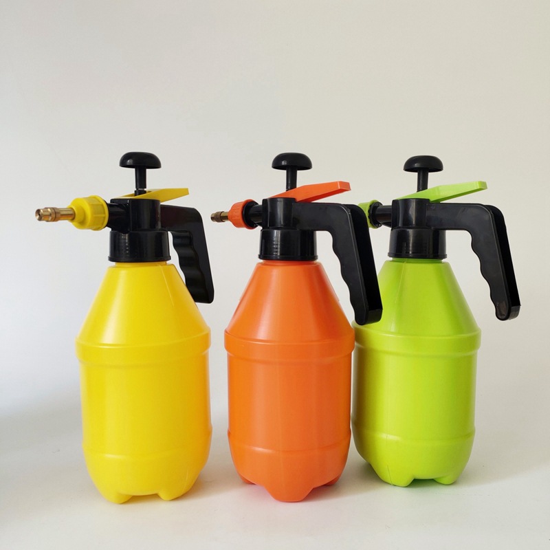 800ml 2000ml Handheld Pneumatic Sprayer Color Small Spray Bottle Adjustable Pressurized Plastic Watering Can