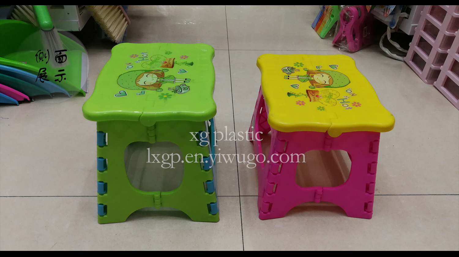 Plastic Folding Stool High Quality Thicken Chair Portable Home Furniture cute Child Convenient Dinner Stools Plastic Folding Stool High Quality Thicken Chair Portable Home Furniture cute Child Convenient Dinner Stools