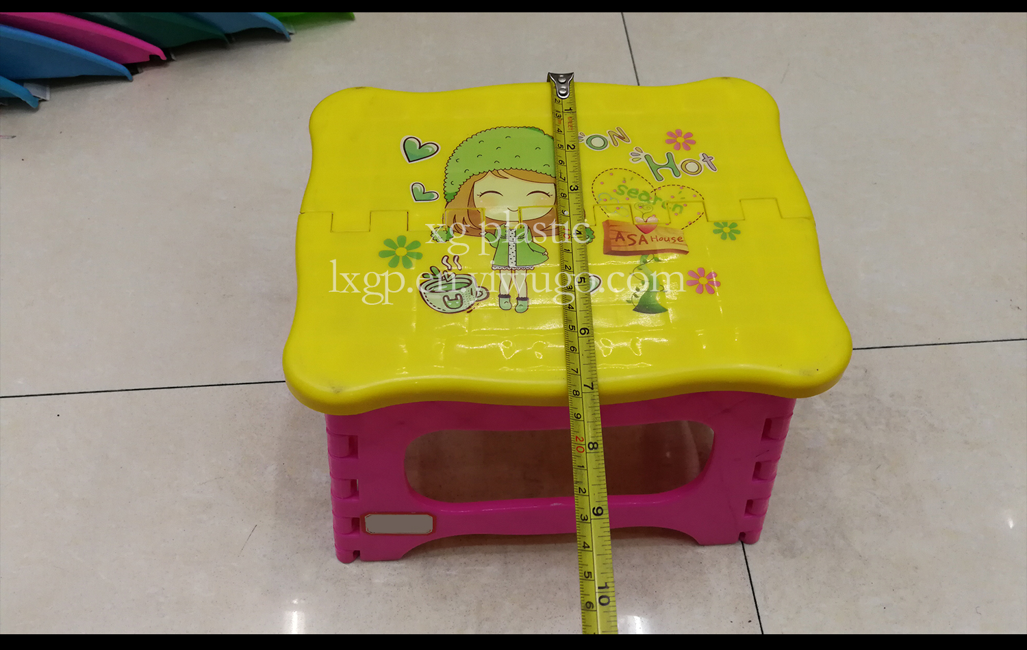 Plastic Folding Stool High Quality Thicken Chair Portable Home Furniture cute Child Convenient Dinner Stools Plastic Folding Stool High Quality Thicken Chair Portable Home Furniture cute Child Convenient Dinner Stools