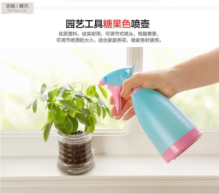500ML spray bottle hand pressure plastic flower sprayer candy color sprinkling canister garden matching spray bottle 500ML spray bottle hand pressure plastic flower sprayer candy color sprinkling canister garden matching spray bottle