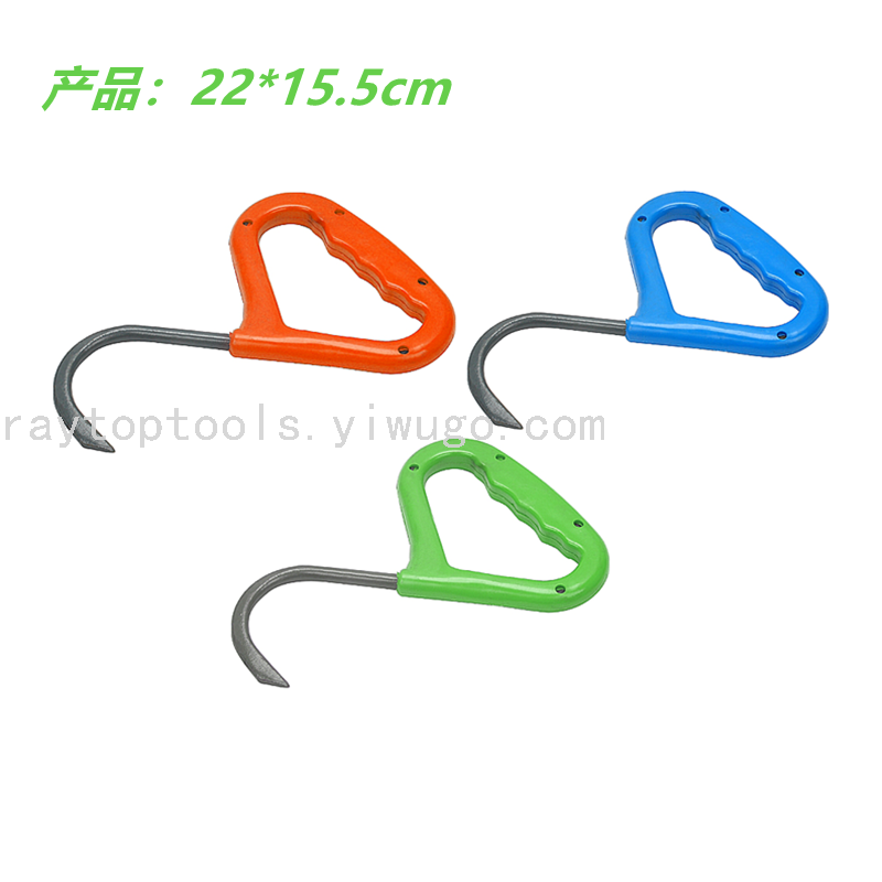 Carbon Steel Small Annulet Hook Grapple Lifting Woodware Tree Lifting Hook Multifunctional Iron Hook Logging Construction Tool Single Hand Crocheting Trunk Carbon Steel Small Annulet Hook Grapple Lifting Woodware Tree Lifting Hook Multifunctional Iron Hook Logging Construction Tool Single Hand Crocheting Trunk
