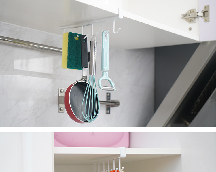 Factory Kitchen Iron Punch-Free Flat Iron Hook Cabinet Storage Hanger Tie Hanger Hook Wardrobe Storage Rack Factory Kitchen Iron Punch-Free Flat Iron Hook Cabinet Storage Hanger Tie Hanger Hook Wardrobe Storage Rack